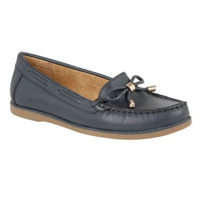 Naturalizer Blue leather 'Hadlie' loafers